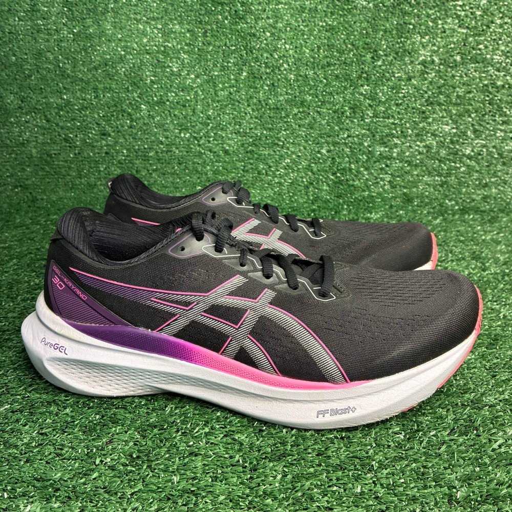 ASICS Gel-Kayano 30 PureGel FF Blast+ Stability Running Shoes Black Womens 10.5